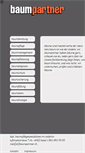 Mobile Screenshot of baumpartner.ch